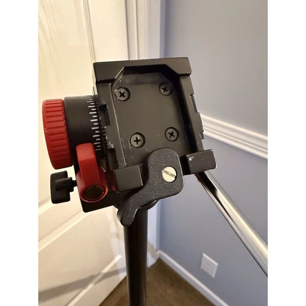 Tripod Red Accent Professional VTR-90RA for Camera/Camcorder.